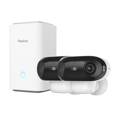 Reolink 4K UHD Wi-Fi 6 Security System with 180° Blindspot-Free View