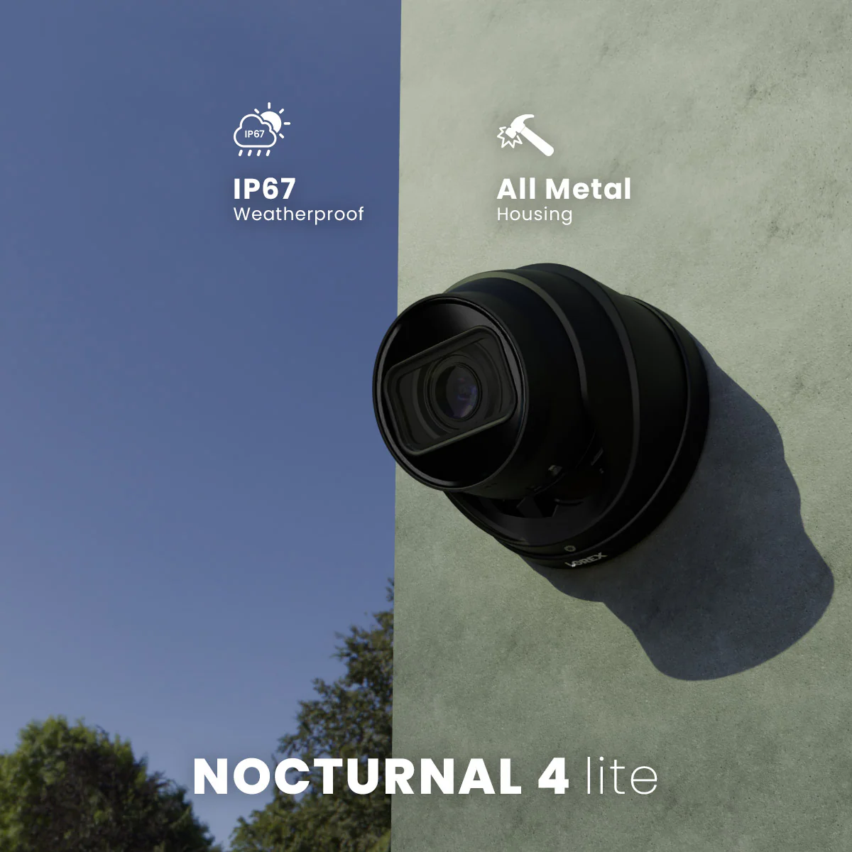 Nocturnal Series Lorex N4 Lite - 24 camera 4K (8MP) IP ePOE Wired Turret Security Camera, Motorized Varifocal Lens, Real-Time 30 FPS Recording, 4X Optical Zoom, Advanced Analytics (Copy) (Copy)