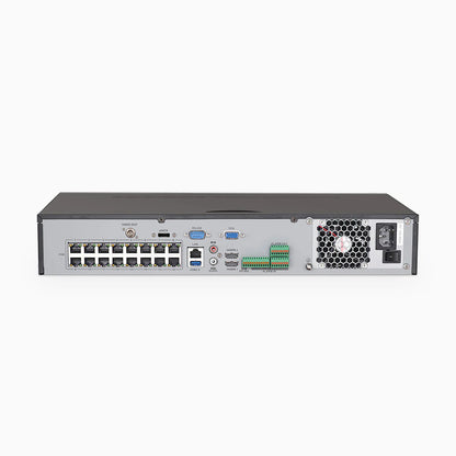 ANNKE H800 - 4K 32 Channel PoE Security System with 10 Bullet & 22 Turret Cameras, Human & Vehicle Detection, Color & IR Night Vision, Built-in Mic, RTSP Supported, 16-Port PoE Switch Included