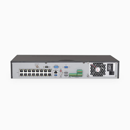 ANNKE H800 - 4K 32 Channel 24 Cameras PoE Security System, Human & Vehicle Detection, Color & IR Night Vision, Built-in Mic, RTSP Supported, 16-Port PoE Switch Included