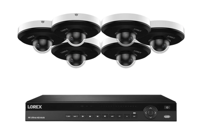 Lorex Pro PTZ Series Lorex Elite Series NVR with P2 (4MP) IP Mini PTZ Cameras - 4K 16-Channel 4TB Wired System