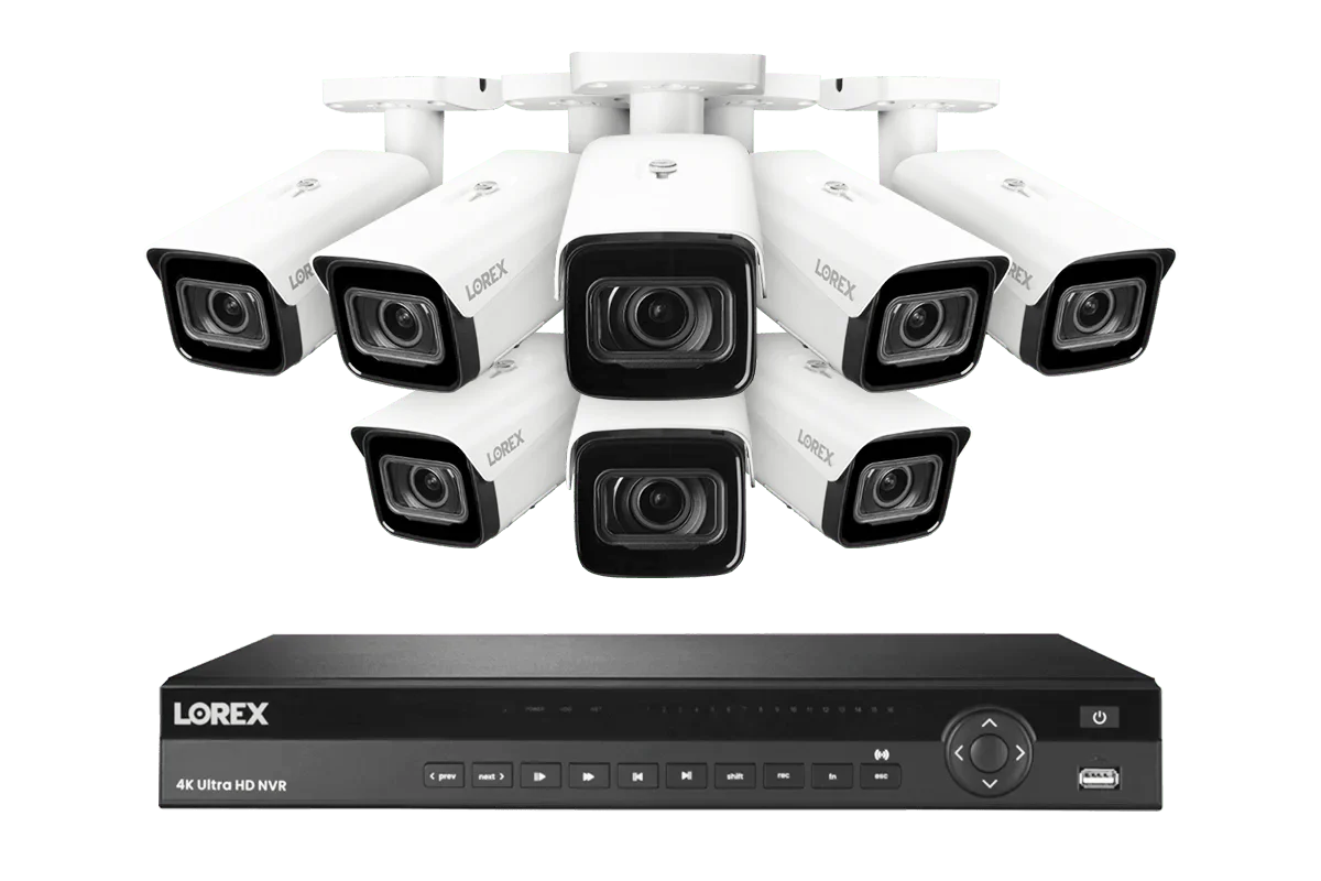 Lorex Elite Series 16-Channel 4K IP Security System – 4TB NVR, Nocturnal N4 Lite Bullet Cameras