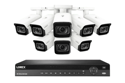 Lorex Elite Series 16-Channel 4K IP Security System – 4TB NVR, Nocturnal N4 Lite Bullet Cameras
