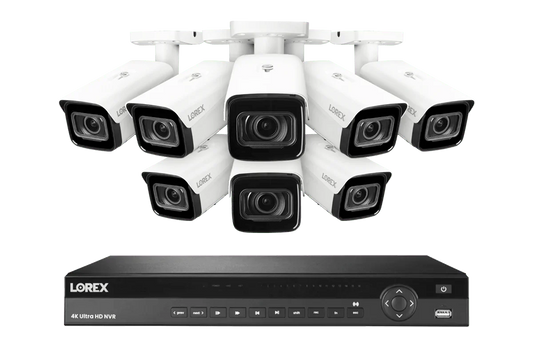 Lorex Elite Series 16-Channel 4K IP Security System – 4TB NVR, Nocturnal N4 Lite Bullet Cameras