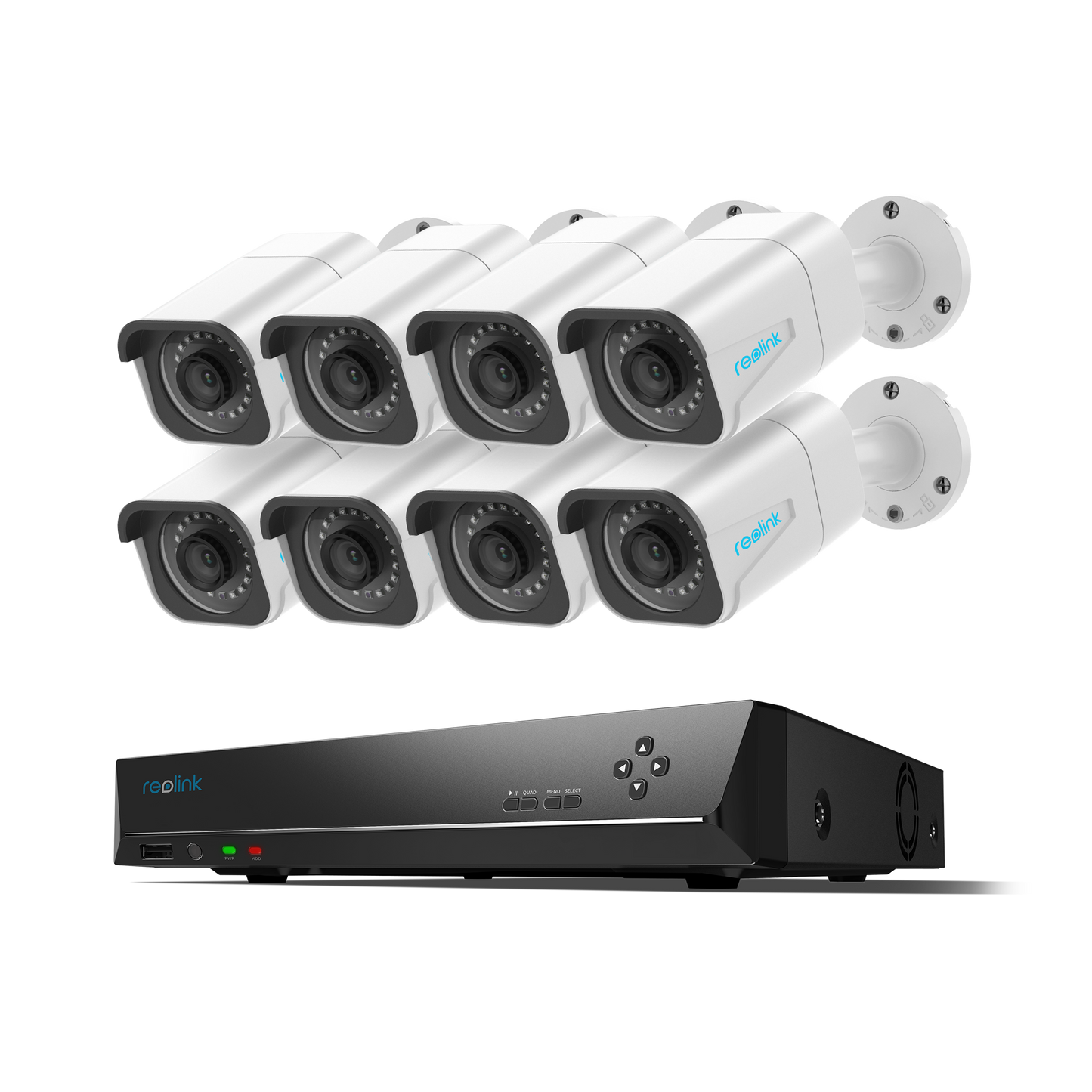 Reolink Smart 4K 24/7 PoE Security Camera System
