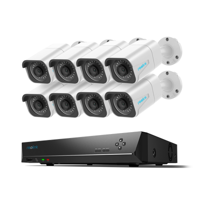 Reolink Smart 4K 24/7 PoE Security Camera System