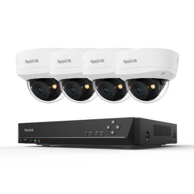Smart 12MP IK10 PoE Surveillance System with 145° View