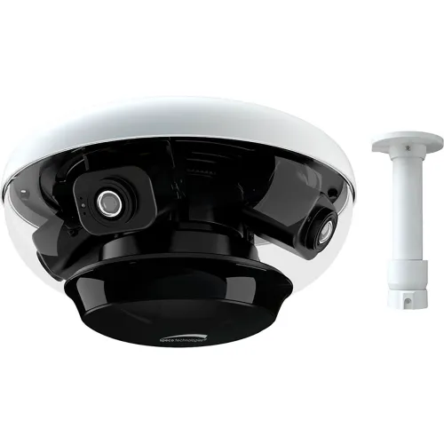 Speco® 8MP Quad-View IP Camera with Ceiling Mount, 4 x 4.0mm Fixed Lens, White Housing