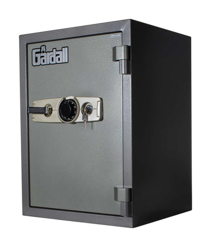 Front view of Gardall Economical Two-Hour Record Safe showing reinforced door and lock