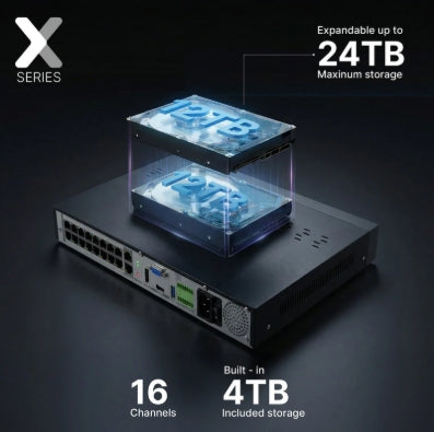 Lorex Series X Connect XC 4K 16-Channel Commercial NVR - 4TB