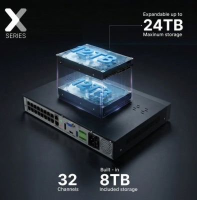 Lorex Series X Connect XC 4K 32-Channel Commercial NVR - 8TB