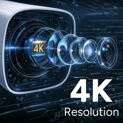 Lorex V Series Connect 4K 8-Channel Wired NVR System with Four 4K IP Bullet Security Cameras - 1TB