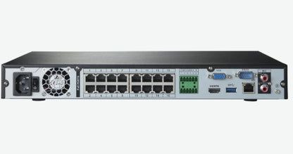 A Series  Lorex Elite Series 4K 16 Camera Capable 6TB Wired NVR System with 4MP (2K) A4 IP Turret Cameras