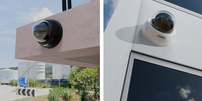 A Series  Lorex Fusion Series 4K 16 Channel (8 Wired + 8 Fusion Wi-Fi) 2TB Wired System with A4 Wired 2K IP Dome Cameras