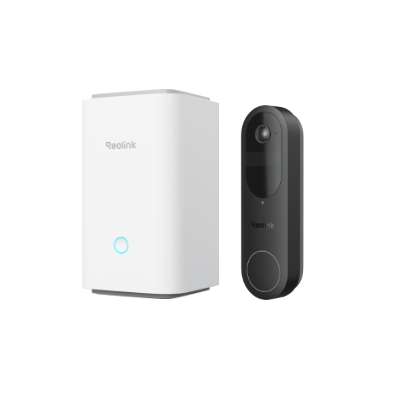 Home Security System with 2K Wi-Fi Battery Doorbell