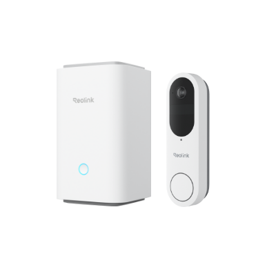 Home Security System with 2K Wi-Fi Battery Doorbell