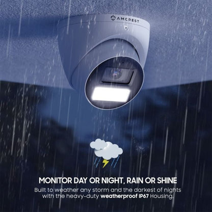 Amcrest 2MP Night Color Turret Analog Camera