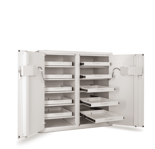 AmSec NARCO3839 Two Door Pharmacy Safe