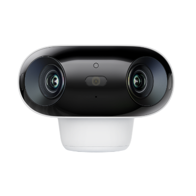 Smart 4K ColorX Dual-Lens Solar/Battery Camera with 180° Panorama