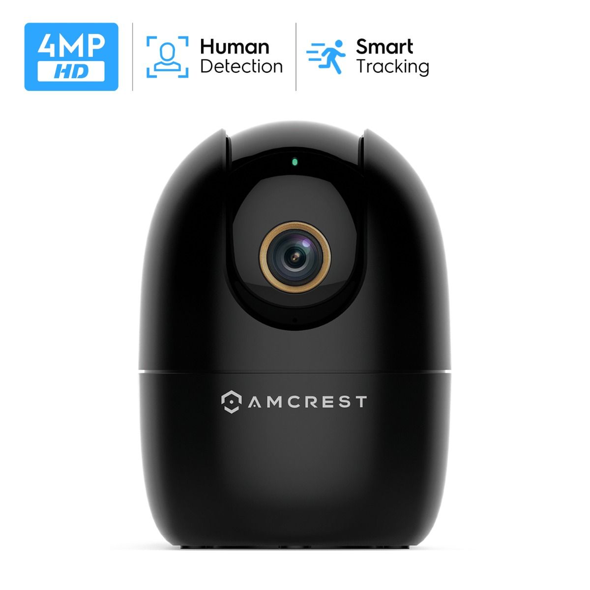 Amcrest SmartHome 4-Megapixel AI Human Detection, WiFi Camera Indoor