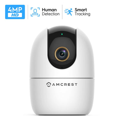 Amcrest SmartHome 4-Megapixel AI Human Detection, WiFi Camera Indoor