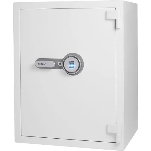 Barska® Biometric Fireproof Security Safe, 17-5/16"W x 19-11/16"D x 27-5/8"H, White