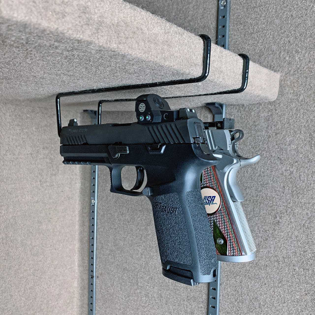 Carry Optics Handgun Hangers 2-Pack for Under-Shelf Pistol Storage