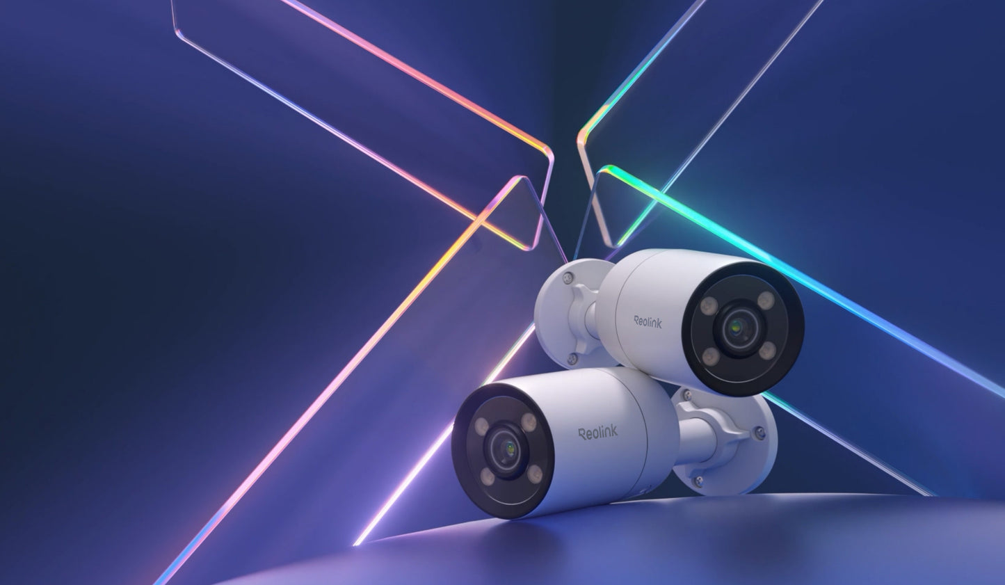 2K 4MP ColorX PoE IP Camera with True Color Night Vision