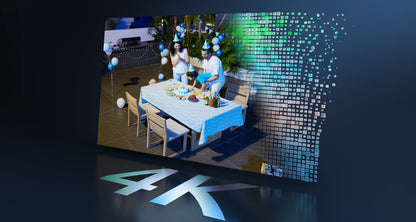 Smart 4K Standalone Battery/Solar-Powered Camera with 5/2.4GHz WiFi