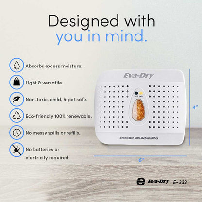 Eva-Dry E-333 Renewable Mini Dehumidifier