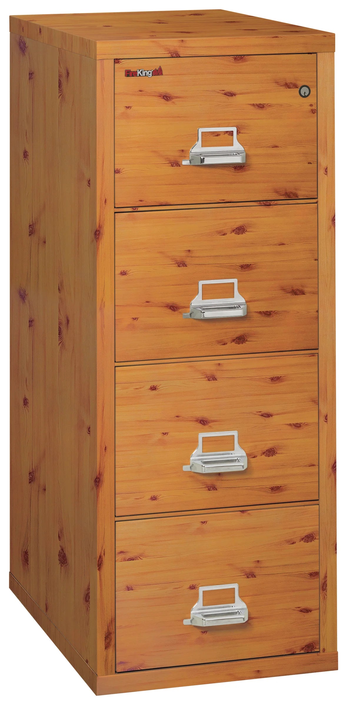 FireKing Designer Series 25" Vertical File Cabinet - 1-Hour Fire-Rated & High Security - 2 or 4 Drawers