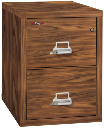 FireKing Designer Series 25" Vertical File Cabinet - 1-Hour Fire-Rated & High Security - 2 or 4 Drawers