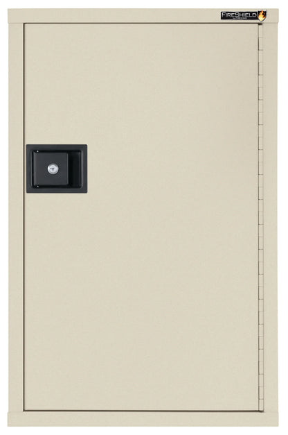 FireKing FireShield HSC-3422 Storage Cabinet with 2 Adjustable Shelves - 1-Hour Fire Rating