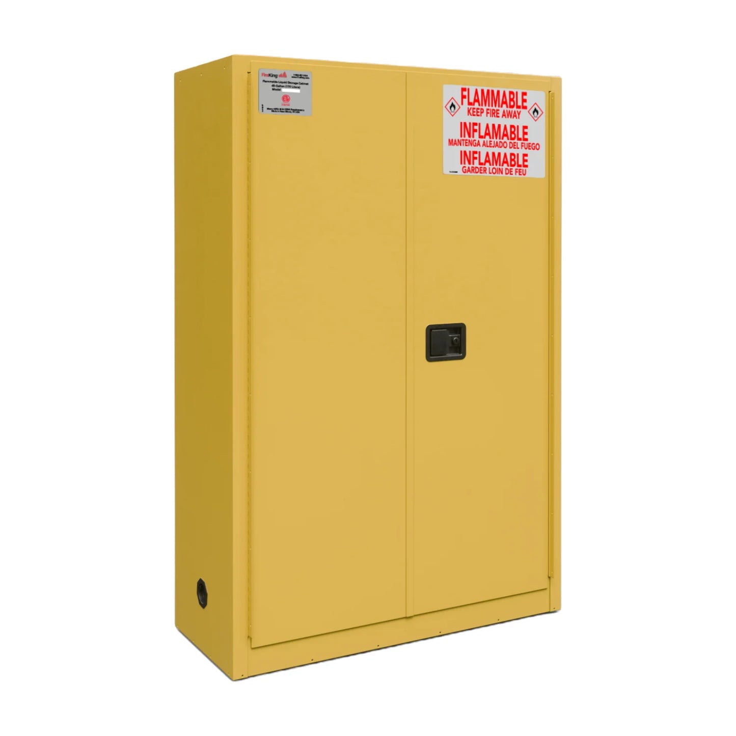 FireKing Flammable Safety Cabinets - 45 & 60 Gallon Sizes - Multiple Colors - UL/ULC, OSHA, NFPA, and ANSI Compliant