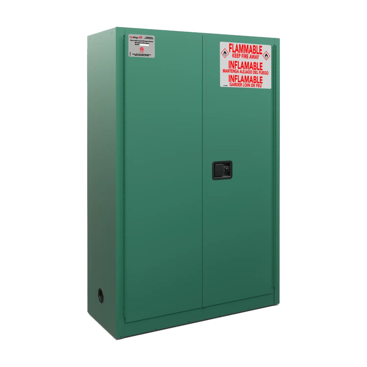 FireKing Flammable Safety Cabinets - 45 & 60 Gallon Sizes - Multiple Colors - UL/ULC, OSHA, NFPA, and ANSI Compliant