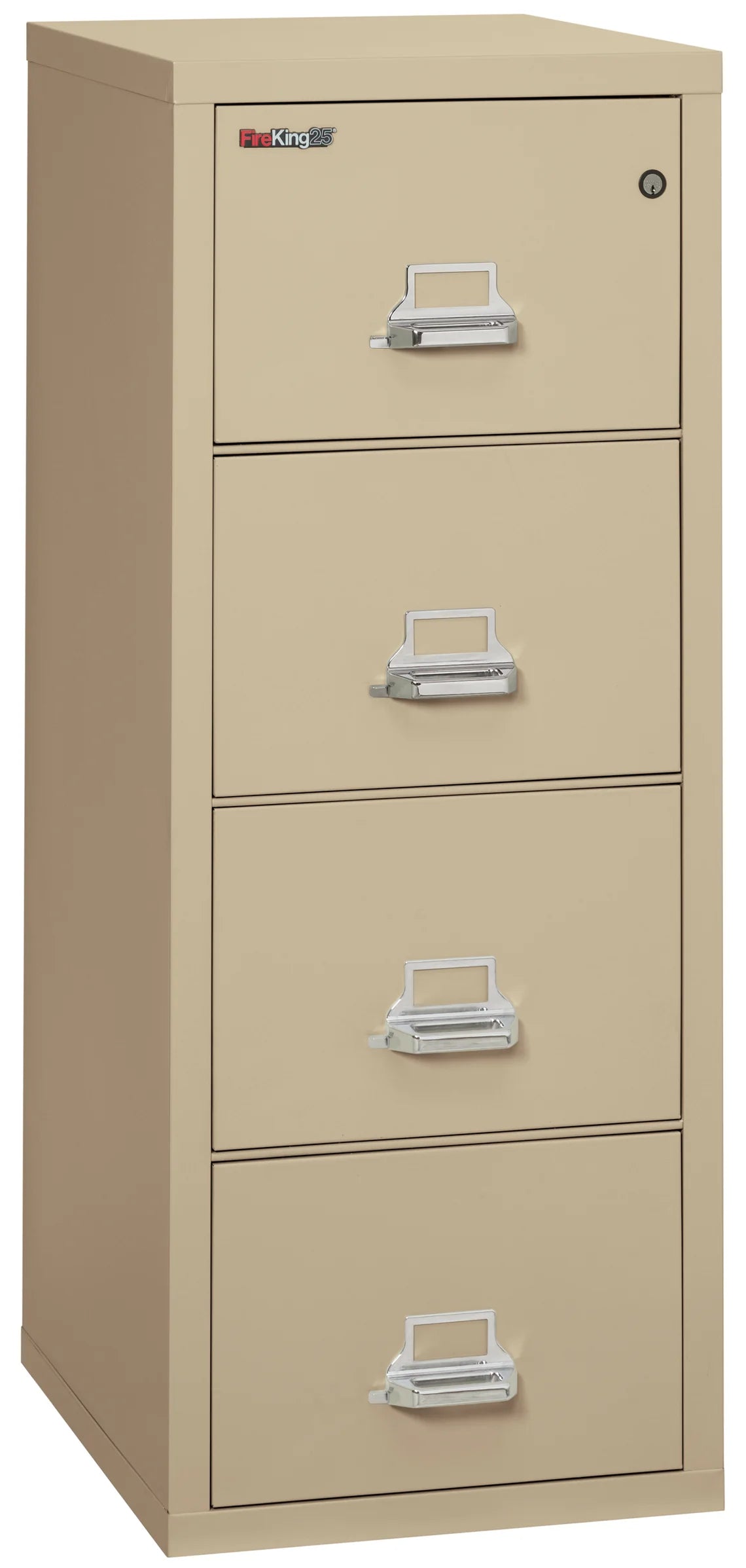 FireKing High Security - 25" Deep Vertical File Cabinet - 2 or 4 Drawers