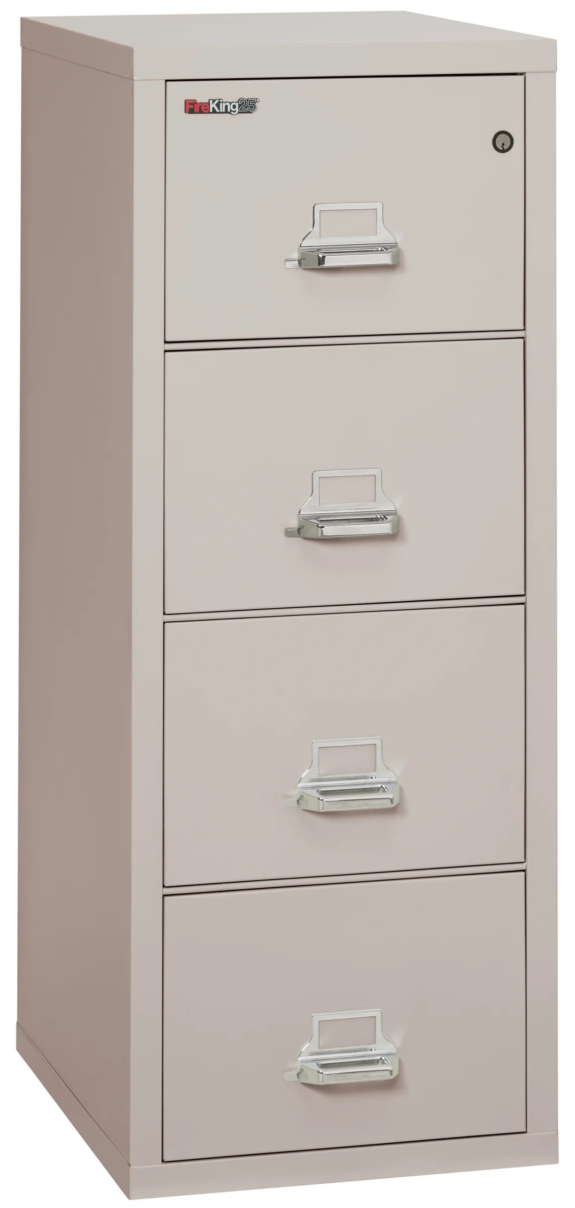 FireKing High Security - 25" Deep Vertical File Cabinet - 2 or 4 Drawers