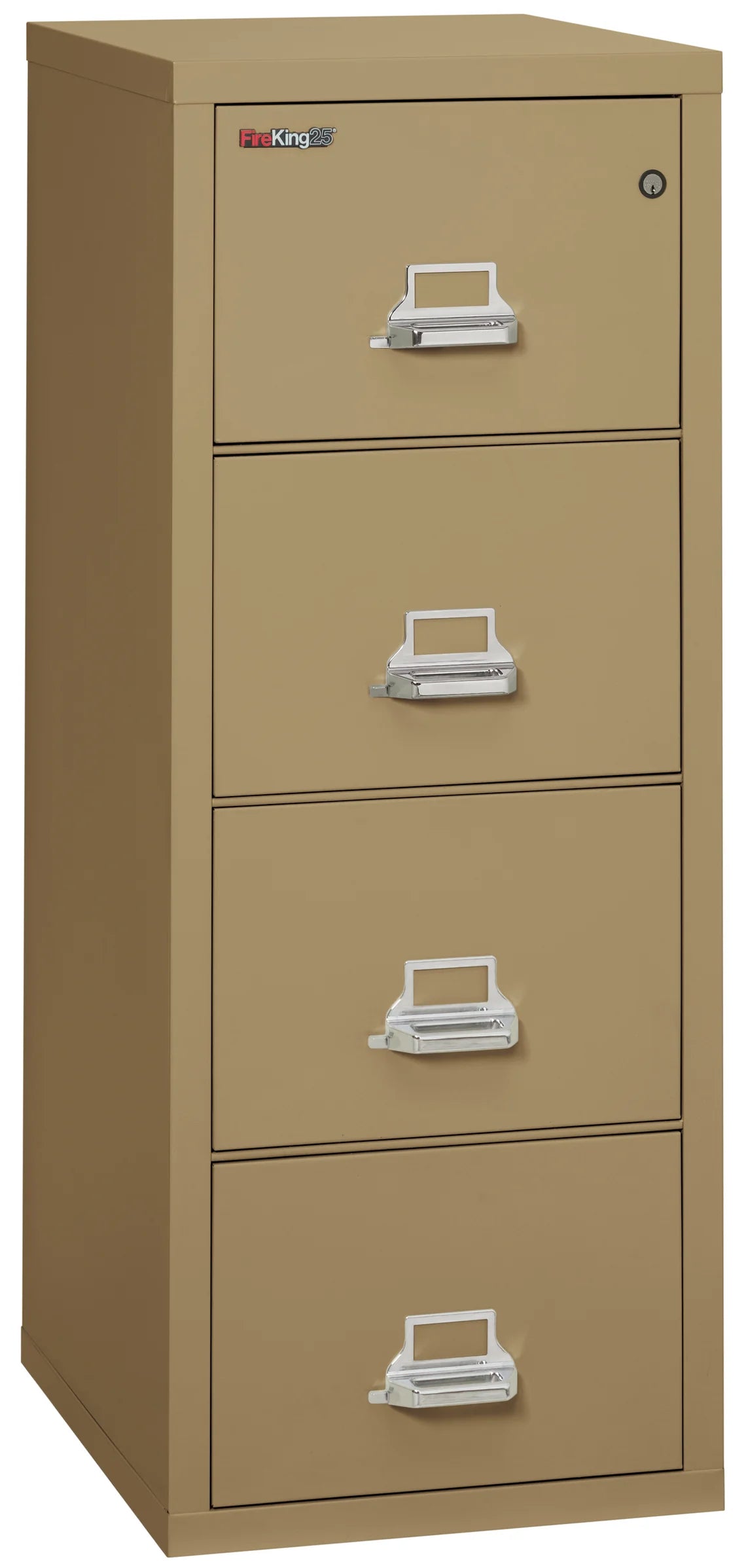 FireKing High Security - 25" Deep Vertical File Cabinet - 2 or 4 Drawers