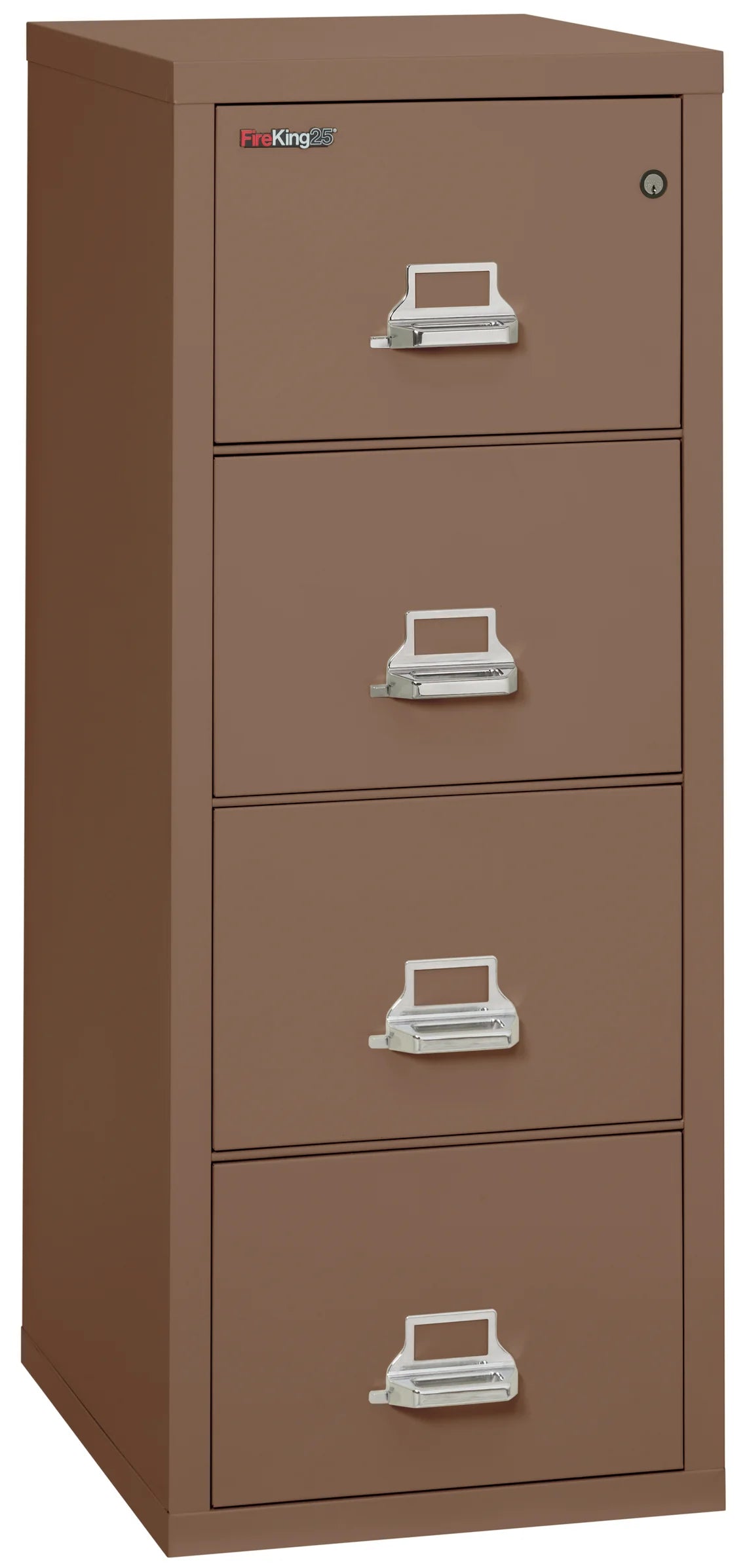 FireKing High Security - 25" Deep Vertical File Cabinet - 2 or 4 Drawers