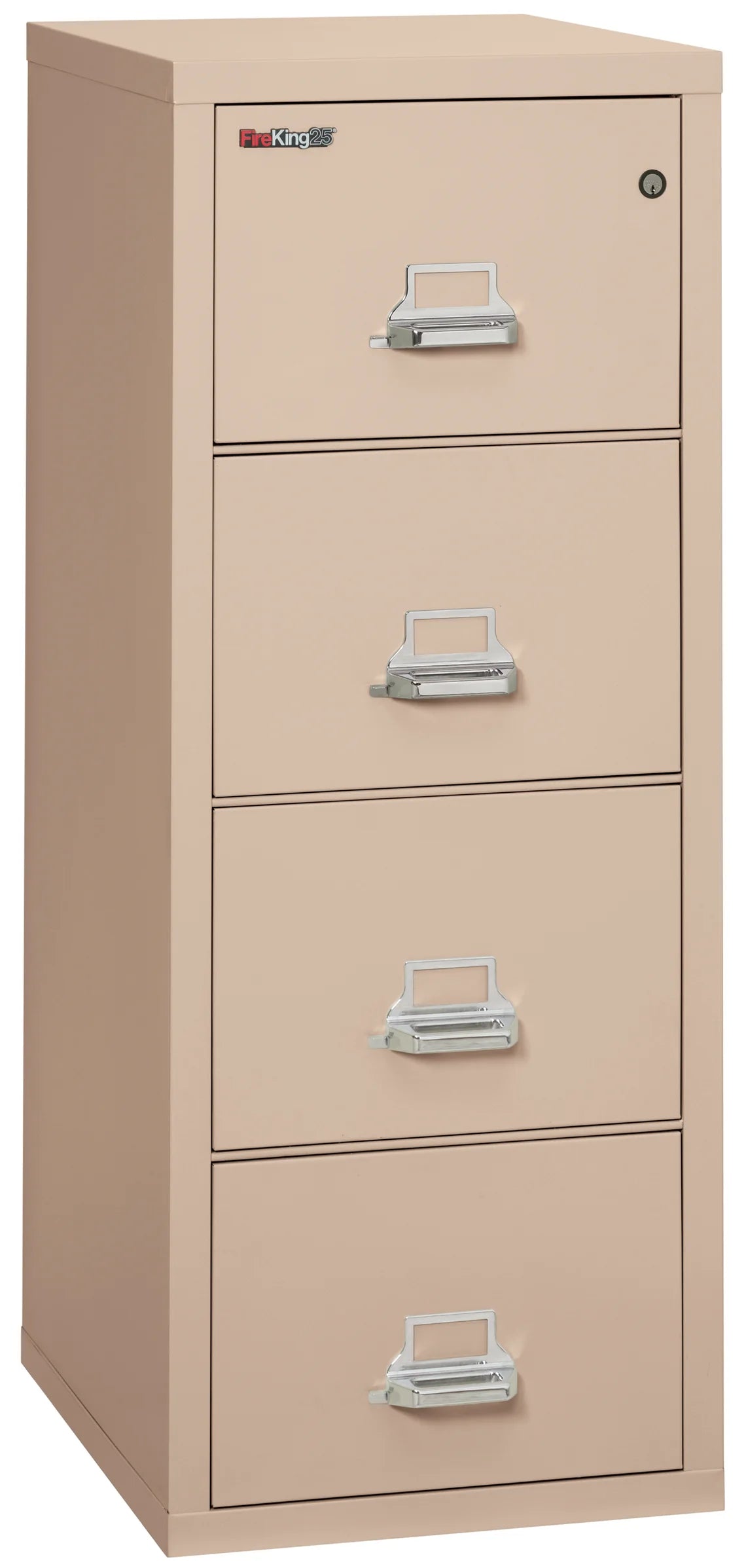 FireKing High Security - 25" Deep Vertical File Cabinet - 2 or 4 Drawers