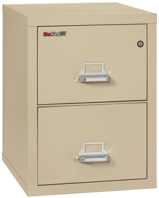 FireKing High Security - 25" Deep Vertical File Cabinet - 2 or 4 Drawers