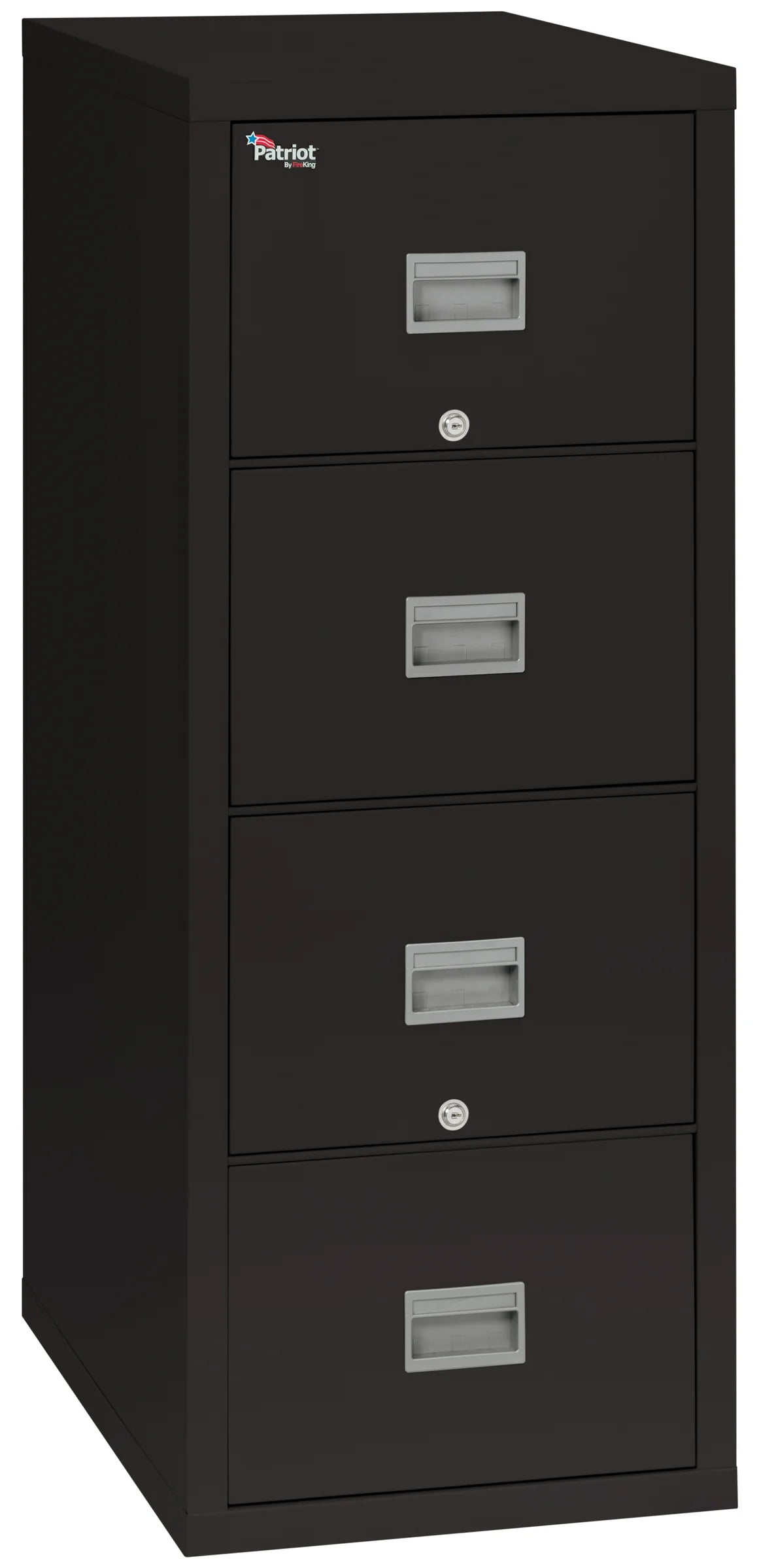 FireKing Patriot Series - 1-Hour Fire Rated Vertical File Cabinet - 2 or 4 Drawers
