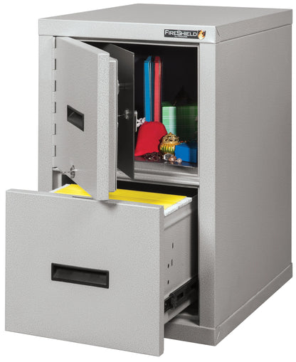 FireKing Space Saving FireShield Safe-in-a-File Cabinet