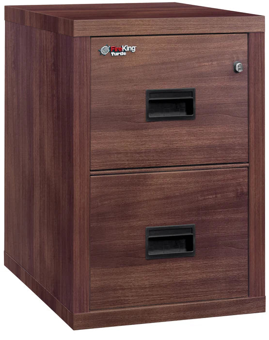 FireKing Turtle Designer Series - Space Saving Vertical File Cabinet - 1-Hour Fire Rated - 2 or 4 Drawers