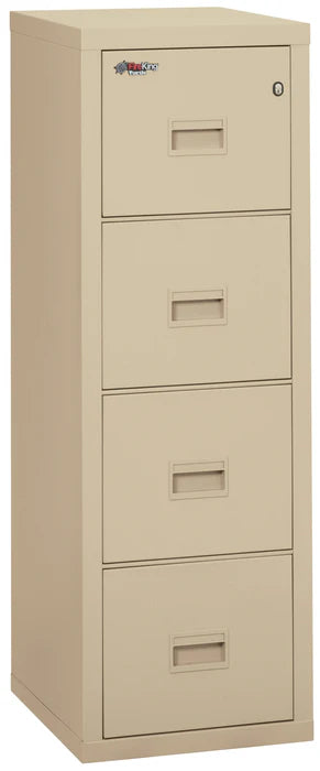 FireKing Turtle Series - Space Saving Vertical File Cabinet - 1-Hour Fire Rated - 2 or 4 Drawers