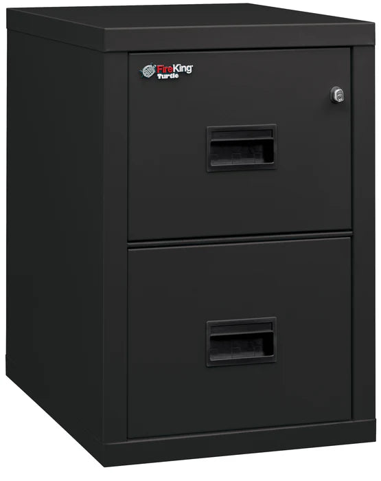 FireKing Turtle Series - Space Saving Vertical File Cabinet - 1-Hour Fire Rated - 2 or 4 Drawers