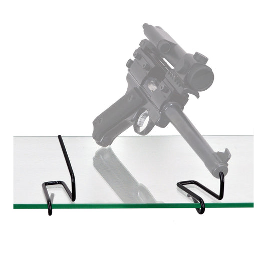 Front Kiks - Handgun Display Stand for Glass Shelves