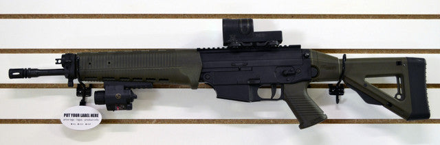 Gun Display Price Tag Cards (50-Pack)