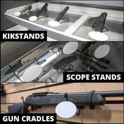 Gun Display Snaps - Tag Holder - 10 Pack