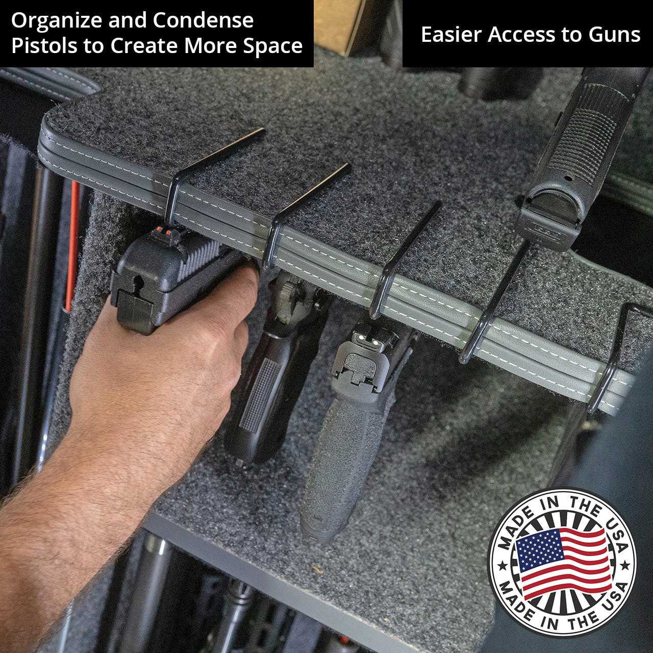 Heavy on Handguns Gun Safe Accessories Bundle
